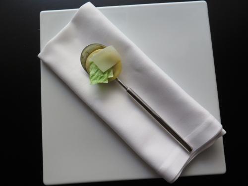 Raviolo de trufa explosivo