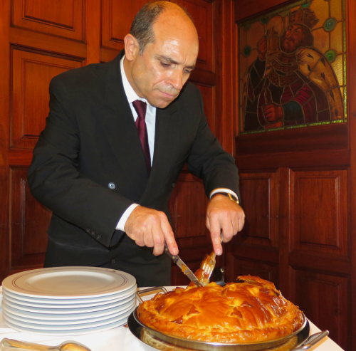 Octávio Ferreira e o Empadão de Perdiz do GAMBRINUS Octávio Ferreira e o Empadão de Perdiz do GAMBRINUS