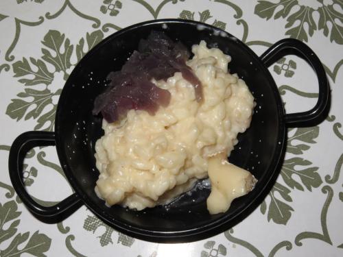Risotto con Taleggio e noci 