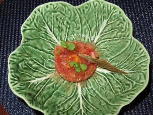 T&aacute;rtaro de tomate e or&eacute;g&atilde;os