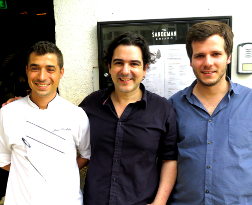 José Castela, Luís Américo, João Pupo Lameiras José Castela, Luís Américo, João Pupo Lameiras