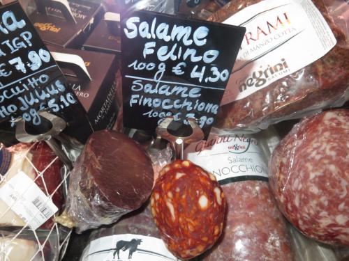 O famoso &lsquo;Salame [de] Felino&rsquo;, localidade junto a Parma