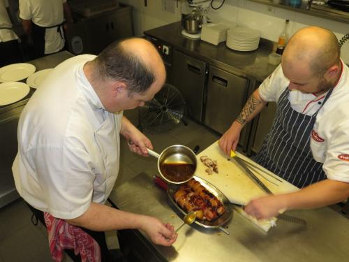 Walter Blazevic e o sub-chef Marcus Stroll Walter Blazevic e o sub-chef Marcus Stroll