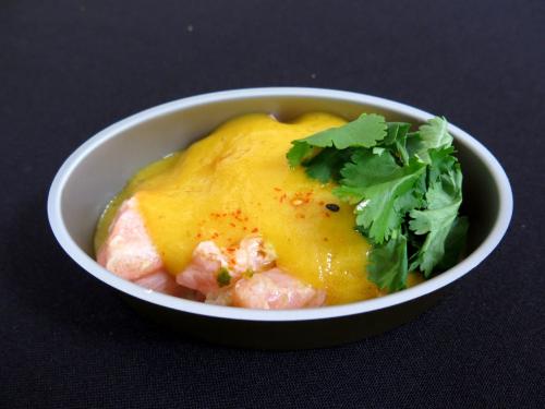 Salm&atilde;o marinado com maracuj&aacute;