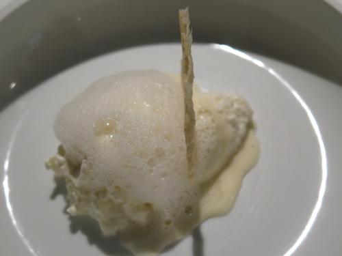 Five ages of Parmigiano Reggiano in different textures and temperatures