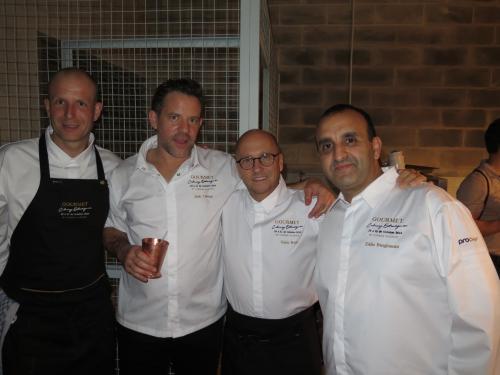 Roel Lintermans, Matt Tebbutt, Heinz Beck, Eddie Benghanem