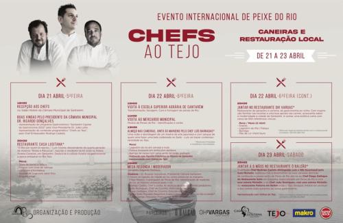 “Chefs ao Tejo” em Santarém
