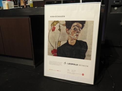 O famoso poster do Leopold Museum que inspirou o nome do restaurante O famoso poster do Leopold Museum que inspirou o nome do restaurante
