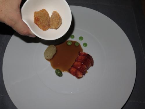 Native Lobster, Pickled Cucumber, Nashi Pear, Black Pepper Sauce &lsquo;Malaysian Style&rsquo;
