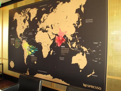Mapa Nespresso Mapa Nespresso