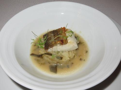 Bacalhau Fresco, Funcho e Algas Bacalhau Fresco, Funcho e Algas
