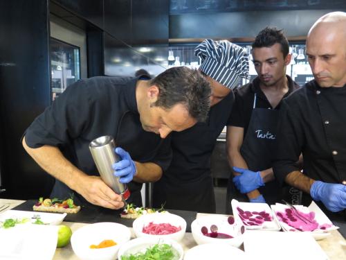 Pascal Meynard e a espuma de yuzu