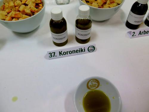 Amostra da variedade Koroneiki