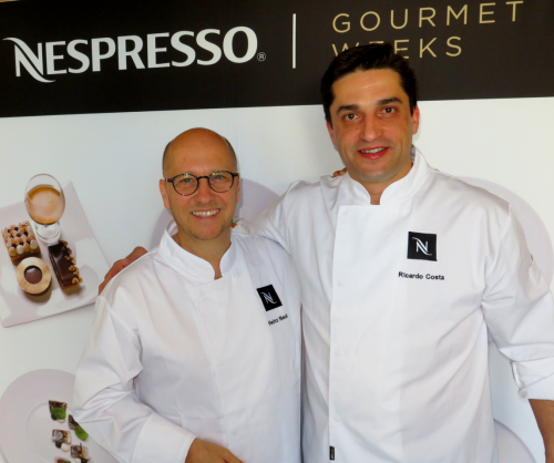 Nespresso Gourmet Weeks no GUSTO: Heinz Beck e Ricardo Costa Nespresso Gourmet Weeks no GUSTO: Heinz Beck e Ricardo Costa