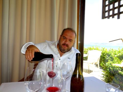 V&iacute;tor Claro e o tinto do Colmeal