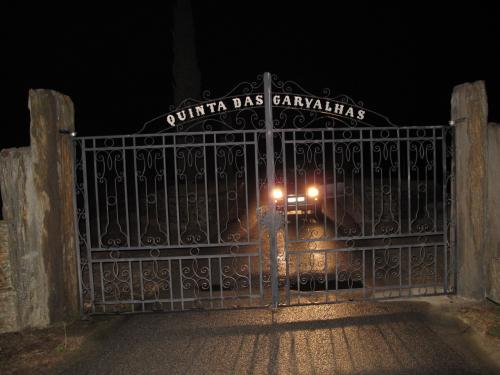 A saída da Quinta das Carvalhas A saída da Quinta das Carvalhas