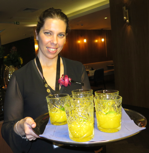 Joana Cruz trouxe o limpa-palato do UPTOWN BAR Joana Cruz trouxe o limpa-palato do UPTOWN BAR