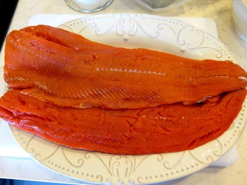 Salmão selvagem Salmão selvagem