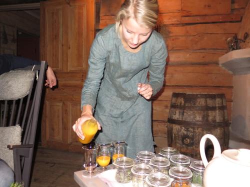 Duck egg yolk liqueur
