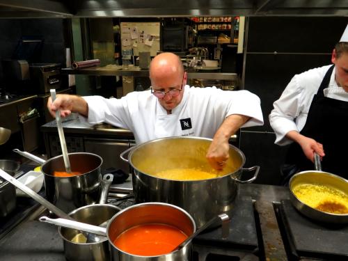 Heinz Beck e o risotto Heinz Beck e o risotto