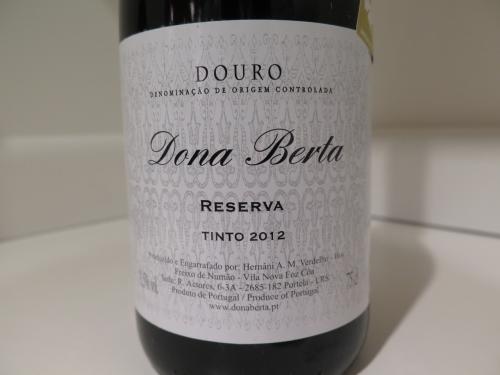 Dona Berta Reserva Tinto 2012