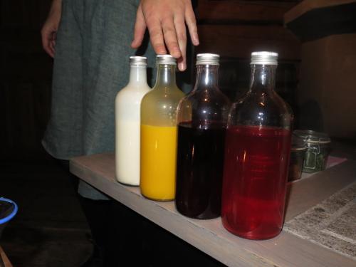 Duck egg yolk liqueur