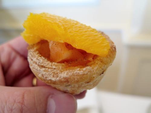Pastel de Nata do Hotel Palácio Estoril & Salmão Fumado com Argan Pastel de Nata do Hotel Palácio Estoril & Salmão Fumado com Argan