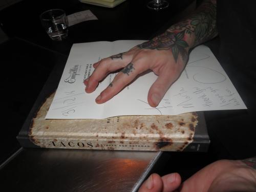 O menu e o livro O menu e o livro