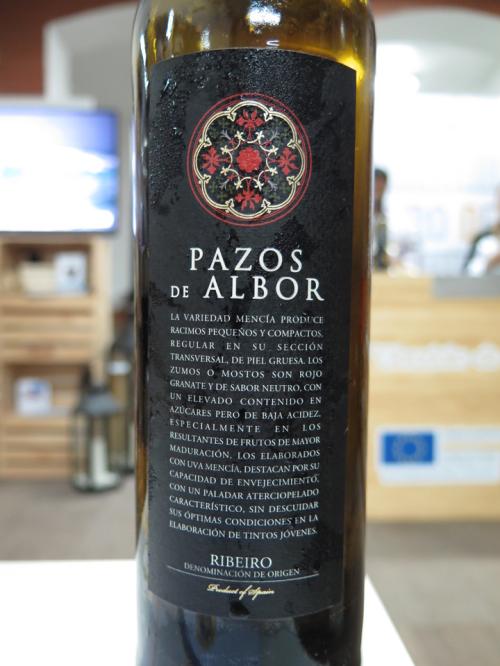 Pazos de Albor, Ribeiro D.O., tinto Pazos de Albor, Ribeiro D.O., tinto
