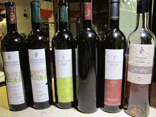 Jantar v&iacute;nico da Quinta dos Pl&aacute;tanos