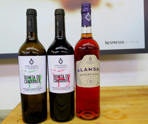 Ricardo Costa no Atelier Nespresso & 3 vinhos: Quinta de Camarate Branco Seco 2015 / Quinta de Camarate Tinto 2014 / Alambre Moscatel Roxo de Setúbal 2010 Ricardo Costa no Atelier Nespresso & 3 vinhos: Quinta de Camarate Branco Seco 2015 / Quinta de Camarate Tinto 2014 / Alambre Moscatel Roxo de Setúbal 2010