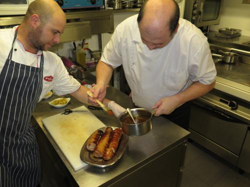 Walter Blazevic e o sub-chef Marcus Stroll Walter Blazevic e o sub-chef Marcus Stroll