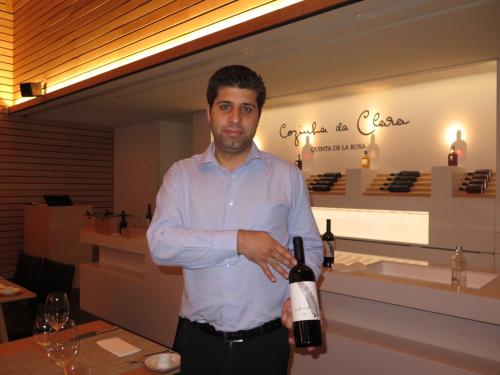 Pedro Esteves e o La Rosa Reserva tinto 2014 Pedro Esteves e o La Rosa Reserva tinto 2014