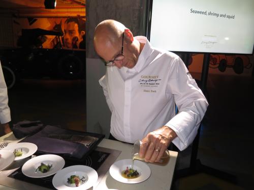 Heinz Beck, na garagem do Conrad Algarve