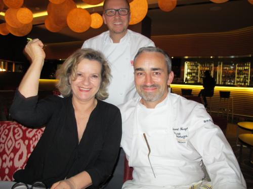 Adriana Freire, Heinz Beck, Vincent Farges Adriana Freire, Heinz Beck, Vincent Farges