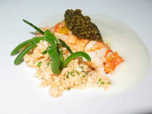 Lagostim, Couve-Flor, Caviar Lagostim, Couve-Flor, Caviar