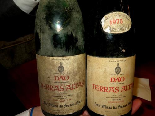 Dão Terras Altas, tinto, sem data e 1975 Dão Terras Altas, tinto, sem data e 1975