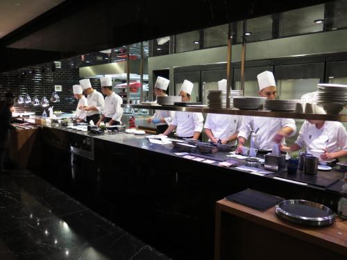 A cozinha aberta do GUSTO