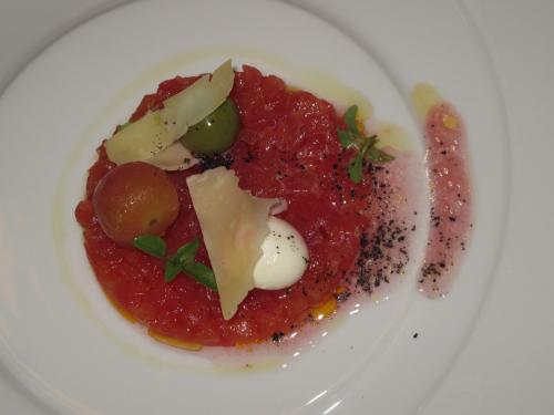 Tártaro de tomate Tártaro de tomate