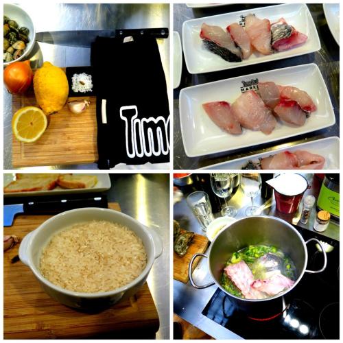 A preparação do Arroz de Limão A preparação do Arroz de Limão