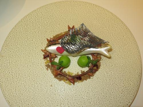 A sardinha doce do Arola A sardinha doce do Arola