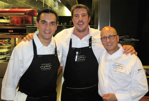 Paolo Casagrande 3***, Claude Bosi 2**, Heinz Beck 3*** Paolo Casagrande 3***, Claude Bosi 2**, Heinz Beck 3***