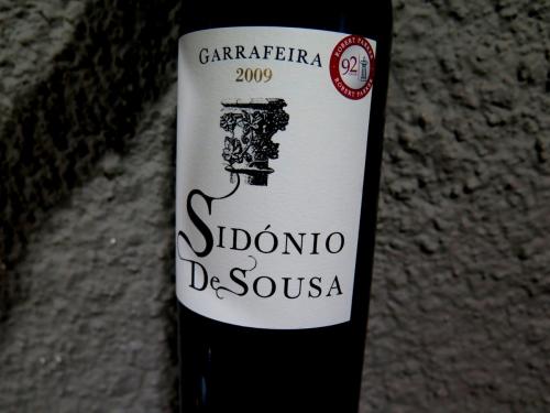 Sid&oacute;nio de Sousa Garrafeira tinto 2009