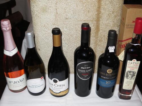 Os vinhos do jantar