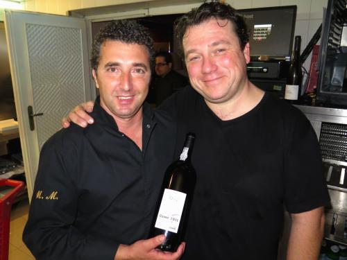 Herm&iacute;nio Sanona e Arnaud Vallet