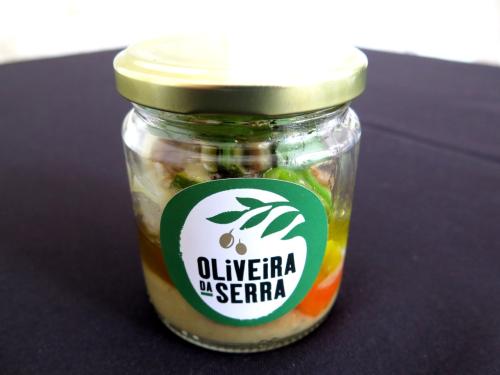 Choco em Salada de Legumes Assados
