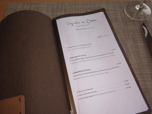 Carta de Vinhos Carta de Vinhos