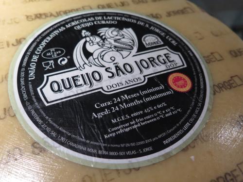 Queijo da ilha de S&atilde;o Jorge