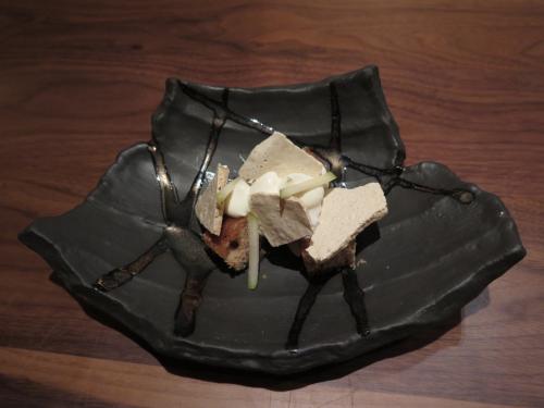 CARAMELIZED CHESTNUT POUND CAKE with Japanese whisky and poached pear CARAMELIZED CHESTNUT POUND CAKE with Japanese whisky and poached pear