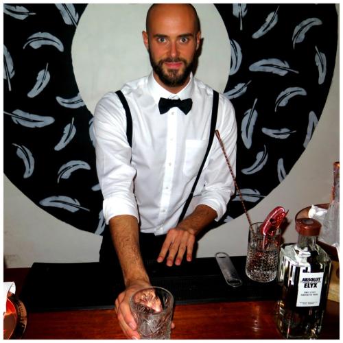 Na Elyx House Lisbon, Andr&eacute; Silva e a vodka Absolut Elyx
